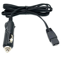 Câble d'extension universel 12V/24V pour voiture, 1,8 m, avec prise en forme de B pour mini-réfrigérateur et appareils de véhicule