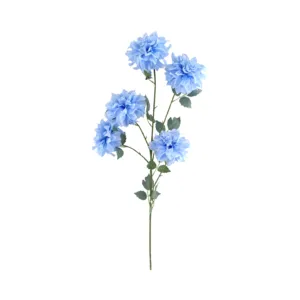 Flores artificiales baratas al por mayor, otras flores y plantas decorativas, crisantemo de 5 cabezas