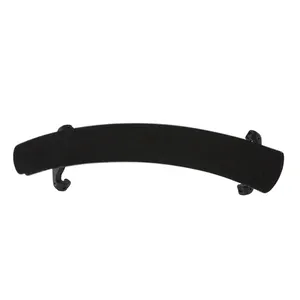 Instrumento de cuerda de bajo precio OEM, accesorio para violín, reposapiés de plástico con relleno, embalaje en caja de colores