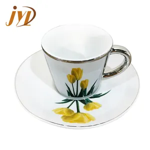 Фабричная розетка, Современная необычная специальная кофейная кружка с логотипом на заказ, керамическая чайная чашка с блюдцем