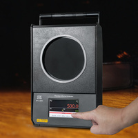 CEM BXL-500 OEM/ODM Kalibrator Suhu Inframerah Presisi 35 hingga 500 Celcius dengan Layar LCD Ukuran Target 6" 152.4mm