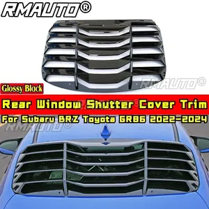 BRZ GR86 Rear <b>Window</b> Louver Side <b>Vent</b> Trim Carbon Fiber Look DC Style for Subaru BRZ Toyota GR86 2022-2024 Car Accessories - Product Image 2