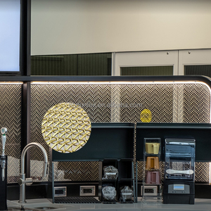 Lưới trang trí kim loại dễ lắp đặt, cấu trúc chắc chắn, dùng trang trí tường sảnh khách sạn, phòng khách & văn phòng - Product Image 6