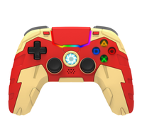 Manette de jeu Iron Man pour PS3/PS4, manette sans fil BT compatible avec PC/IOS13.0 et versions ultérieures, jeux mobiles