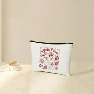 1PC chappell roan midwest công chúa màu hồng Câu lạc bộ mô hình cá nhân trang điểm túi du lịch nhà vệ sinh lưu trữ túi mỹ phẩm Pouch - Product Image 1