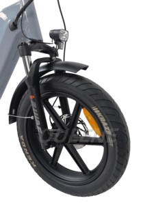 Bicicleta Eléctrica Híbrida para Adultos, 80 Millas, 20 Pulgadas, Suspensión Completa, Cambios, Frenos - Product Image 3