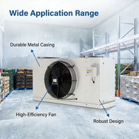 Unité de condensation refroidie par air 3HP pour chambre froide, congélateur mobile, unité de réfrigération pour entrepôt frigorifique