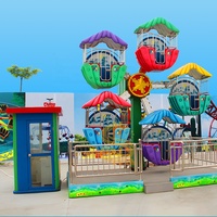 Kinderattraktion Vergnügungspark Fahrgeschäfte Themenpark 12-Sitzer Mini-Riesenrad für Kinder