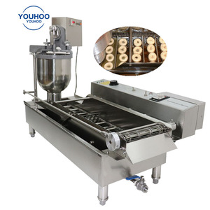 Chuyên nghiệp bốn hàng tự động <span class=keywords><strong>Lil</strong></span> quỹ đạo Máy <span class=keywords><strong>Donut</strong></span> nhỏ Máy <span class=keywords><strong>Donut</strong></span> một bánh rán - Product Image 1