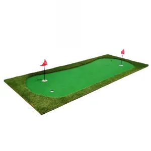 High Quality Golf Green Mat Training Aid Mini Golf Artificial Grass Putting Practice Golf Mat For Outdoor Indoor Use