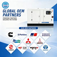 Generador Diésel Profesional con Motor Perkins de 30 KW a 600 KW, Autorizado por OEM, con Cubierta Super Silenciosa e Insonorizada