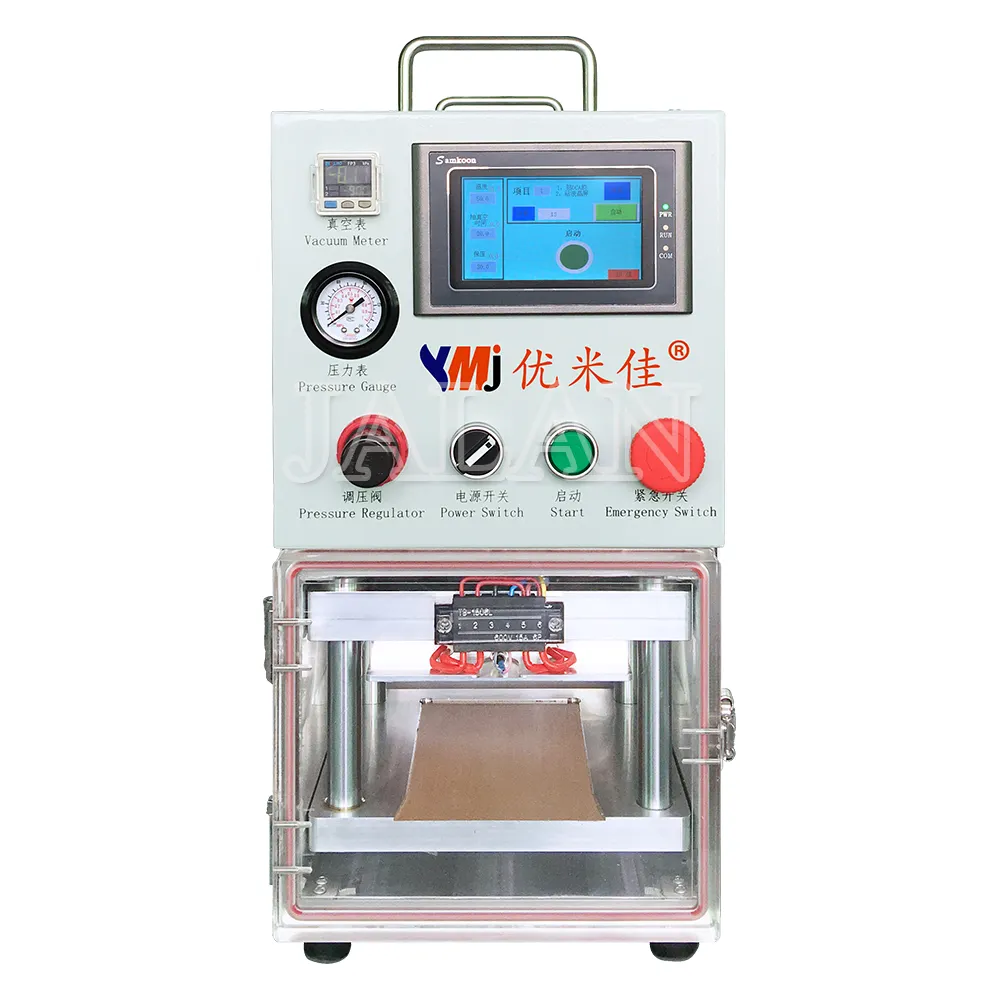 Nieuwe Ymj Machine Oca Lamineren Draagbare Machine Voor Samsang Rand Iphone Ipad Lcd Reparatie Machine Glas Laminator