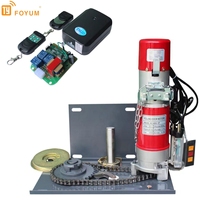 Foyum Comercio al por mayor Automático AC 600KG Puerta enrollable eléctrica Abridor de persiana Motor de puerta con control remoto de 433nhz