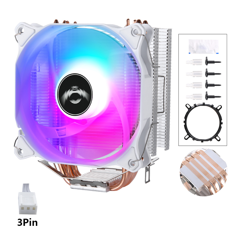 White-QZ-1240-BK-3P-5C-1F-1(3Pin Fixed Color)