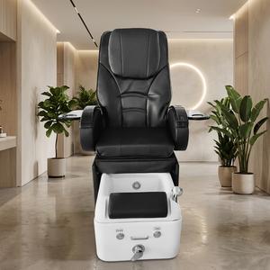 Comfort <b>Electric</b> Foot Bath Spa With Back Massage Function Pedicure Foot Massage Chair <b>Electric</b> <b>Reclining</b> Foot - Product Image 1