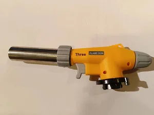 Autre torche à gaz pour le camping et la randonnée, pistolet à flamme, allumeur, alliage de zinc, plastique, coupe-vent, réversible, pour la cuisson et la soudure - Product Image 6