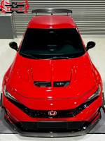 Pour Honda Civic type-r FL5 Offres Spéciales fibre de carbone sèche Vrs Style multi-évent modifié moteur capot carrosserie Kit voiture accessoires
