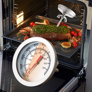 Thermomètre de barbecue en métal 52 mm pour camping, four domestique et poêle à gaz 50 ℃ -500 ℃ - Product Image 5