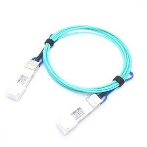 Tốc Độ Cao Qsfp + AOC 5M (33ft) Qsfp-40g-Sr 40G Hoạt Động Cáp Quang Cho Mạng