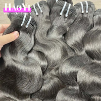 Échantillon gratuit de cheveux bruts indiens vietnamiens en gros paquets trame vague de corps grand stock 100% cheveux vierges Remy 12A paquets de cheveux humains