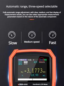 เครื่องทดสอบ LCR แบบพกพา Shengli VC4080 - เครื่องวัดความเหนี่ยวนำ ความต้านทาน และความจุแบบดิจิตอล - Product Image 3