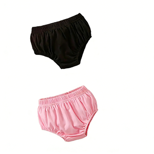 BLOSSOM 2 件装新生儿尿布裤夏季婴儿短裤幼儿男孩女孩棉质内衣防风透气速干 - Product Image 6