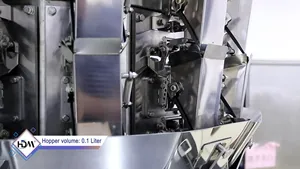 Độ chính xác cao multihead weighers đạt được ± 0.03g 0.5g-50g phạm vi 120ppm bảo vệ đắt tiền Trọng lượng nhẹ mặt hàng - Product Image 2