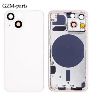 Coque <span class=keywords><strong>arrière</strong></span> de conception barre pour <span class=keywords><strong>iPhone</strong></span> <span class=keywords><strong>13</strong></span> Mini, comprend le verre <span class=keywords><strong>arrière</strong></span> avec cadre de châssis, plateau SIM, pièces de clé latérale - Product Image 3