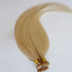 Cheveux vierges brésiliens Microlink I Tip Extensions de cheveux humains <span class=keywords><strong>Extension</strong></span> de pointe de bâton de kératine froide - Product Image 3