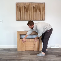 Table à manger transformable avec cadre en bois au design moderne, couleur au choix, extensible, pour salle à manger