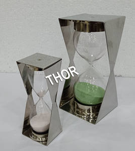 Minuterie de sable nautique automatique automatique en acier inoxydable, décoration traditionnelle de 5 et 3 minutes, pour la maison et le bureau - Product Image 4