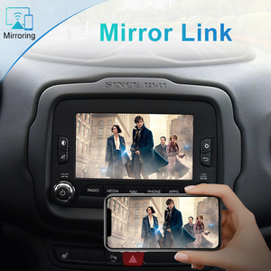 กล่องถอดรหัสเครื่องเล่นเสียงในรถยนต์ HFmidia Wireless CarPlay AndroidAuto สำหรับจอ Harman ของรถ JEEP Renegade ปี 2013-2018 - Product Image 3