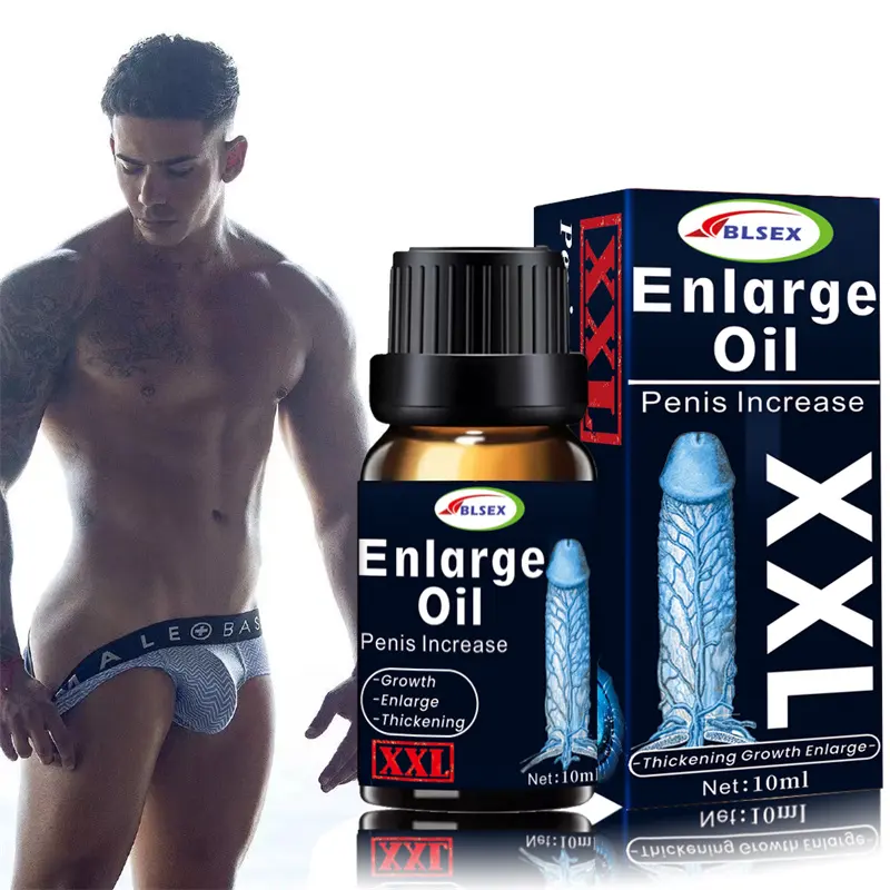 10ml Men's Dick Massage Essential Oil Penis Enlargement And Thickening Growth Liquid Can Improve Erection Adult Products