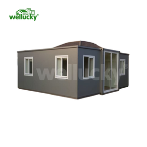 WELLUCKY Maison préfabriquée <span class=keywords><strong>de</strong></span> style moderne <span class=keywords><strong>de</strong></span> luxe, conteneur extensible, villa en bois miniature bon marché, maison <span class=keywords><strong>de</strong></span> vacances, cabane, hôtel, maison conteneur - Product Image 1
