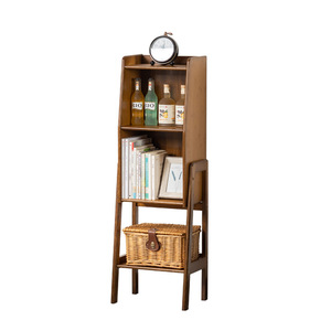 Japanese-Style Multi-Tier Bookshelf 2-Layer Wooden Storage Unit For Living Room Bedroom - Product Image 5