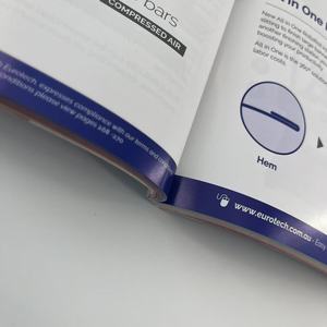 Fabricant OME vente en gros d'album d'images perforés à bas prix impression de catalogue de produits - Product Image 3