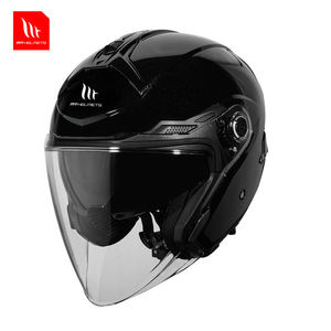 Casque de moto intégral certifié DOT 2025 avec double visière, matériau ABS de haute qualité - Product Image 2