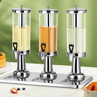 Offre Spéciale Distributeur d'eau et de boissons portable 3L en acier inoxydable et plastique, écologique, avec tube à glace de qualité alimentaire pour refroidir la bière et les jus