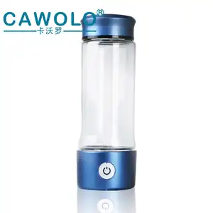 400ml Portable Usb Rechargeable Water Electrolysis Ionizer Cup Hydrogen Water Tumbler