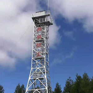 कोण स्टील अग्नि सुरक्षा देख टॉवर निगरानी प्रणाली वॉचटावर को अनुकूलित 4-पैर टॉवर सुरक्षा टॉवर - Product Image 5