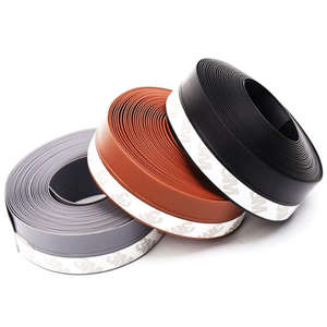 Bande d'étanchéité en silicone pour bas de porte coulissante en verre ou en bois, isolation phonique, étanche et anti-poussière - Product Image 4