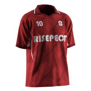 Uniforme de Fútbol Personalizado con Cuello en V, Malla de Secado Rápido, Inserciones que Controlan la Humedad y Detalles Personalizados para Partidos de Liga - Product Image 5