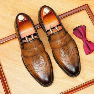 Zapatos de cuero para hombre de última moda, alta calidad, más vendidos, de diseñador, formales, casuales, para bodas. - Product Image 5