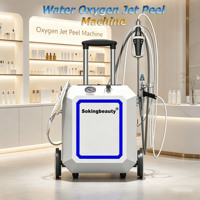 Appareil de peeling à jet populaire, hydratation intense de la peau, rajeunissement cutané, appareil de peeling à jet d'oxygène 3 en 1 pour salon de beauté