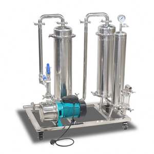 Máquina de Filtrado Automática de Acero Inoxidable con Triple Cartucho para Whisky, Vino Blanco y Licores, Máquinas de Purificación para Uso Comercial - Product Image 3