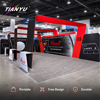 TIANYU – Toile de fond graphique personnalisée en aluminium pour transfert thermique, couleurs vives, pour salons professionnels et marketing