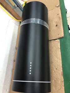 <span class=keywords><strong>Hotte</strong></span> de cuisine murale de 35 cm/14 pouces, bouton poussoir, filtres à charbon, <span class=keywords><strong>hotte</strong></span> de cuisine en acier inoxydable - Product Image 6