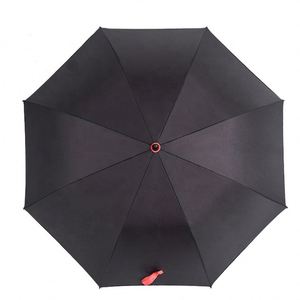 Parapluie Droit Personnalisé de Luxe Moderne, Idéal pour les Voyages d'Affaires, Coupe-Vent, Protection Pluie Golf, Motif Cadeau - Product Image 4