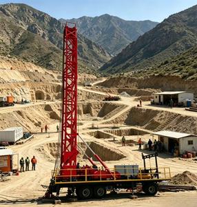 Plataforma de Perforación Profesional ZXT-1000 de 1000m de Profundidad y 12kN.m para Proyectos de Prospección de Uranio en la Región de Navoi - Product Image 5