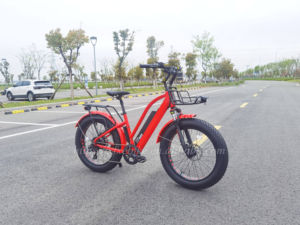 Vélo électrique de ville à cadre bas 24'' pour la ville, fabriqué en Chine, pour le cyclisme urbain - Product Image 4